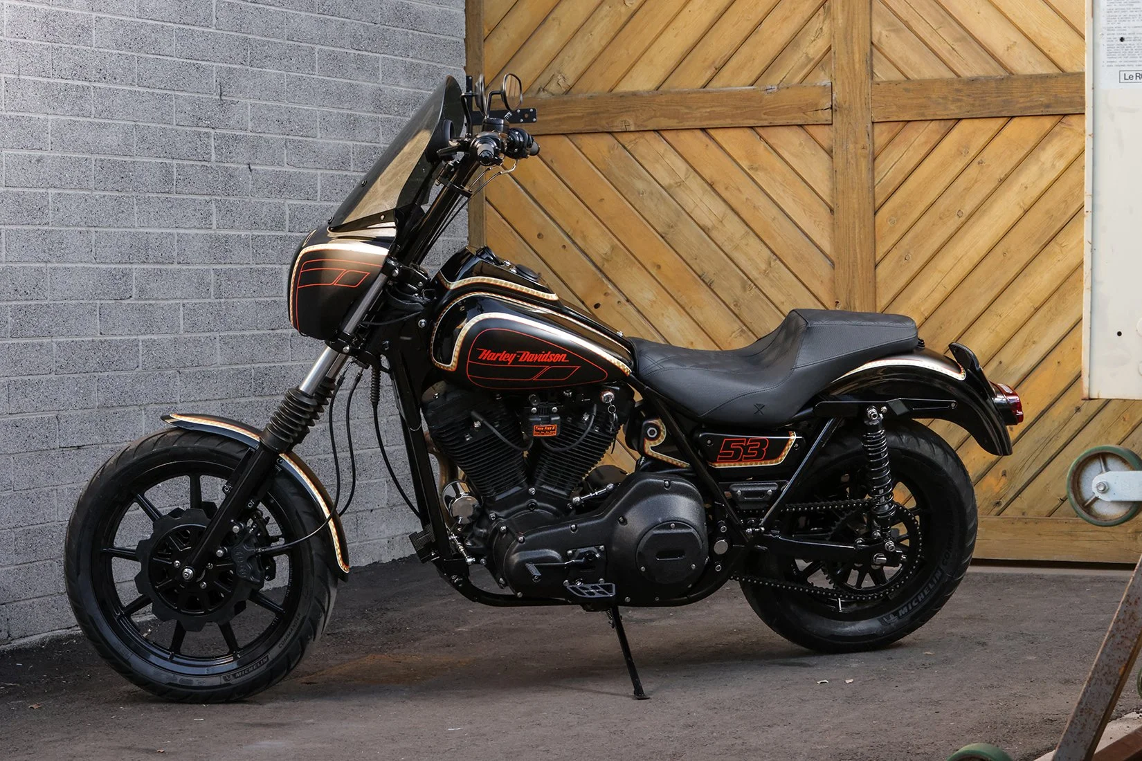 FXR Division +2 Extended Kickstand -90' & Earlier and 91 FXR Division +2 Extended Kickstand -90' & Earlier and 91